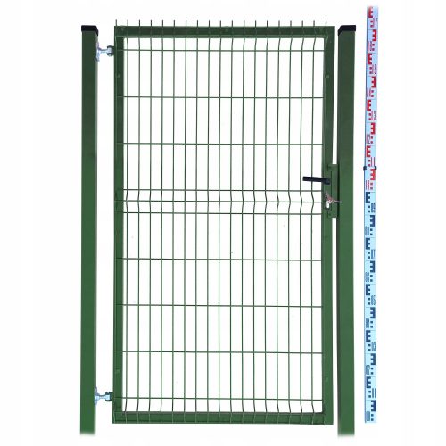 Kerítés Kapu - Panel Gate +Bars 170cm RAL6005 Green 173