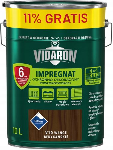 Vidaron V10 African Wenge faimpregnálás 10 l