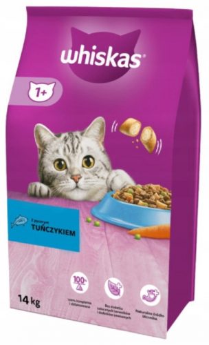 Granulátum macskáknak - Whiskas felnőtt tonhal 14 kg -os tonhal