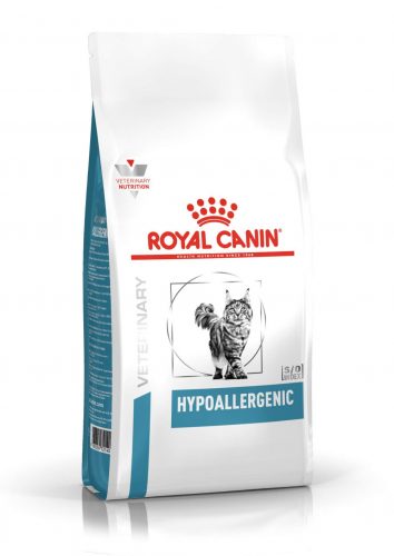 Granulátum macskáknak - Royal Canin hypoallergén macska 2,5 kg