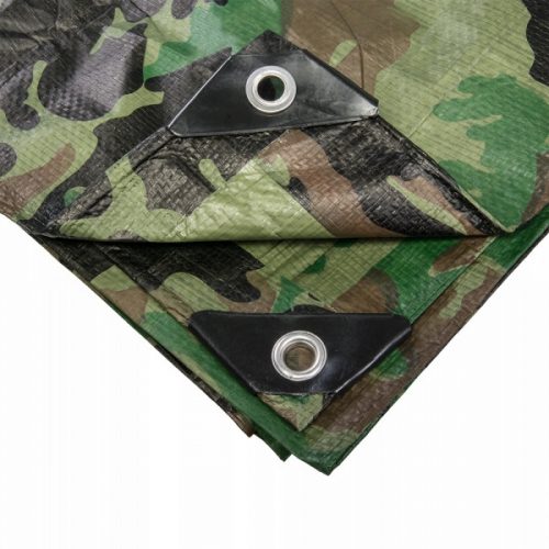 Ponyva - Tarpaulin 6x10m álcázott Camo UV Tarp