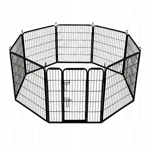  Fém ketrec AML nagy kutya 80 x 640 x 80 cm