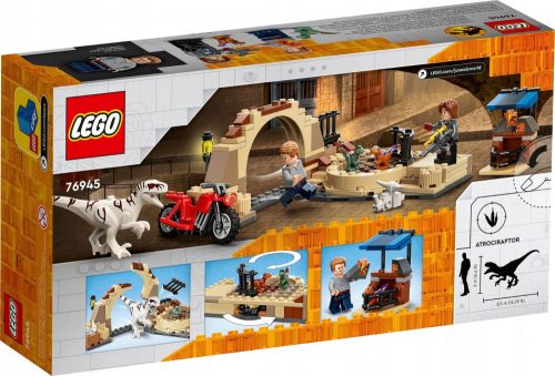  LEGO Jurassic World 76946 Kék és Beta Velociraptorjainak rögzítése