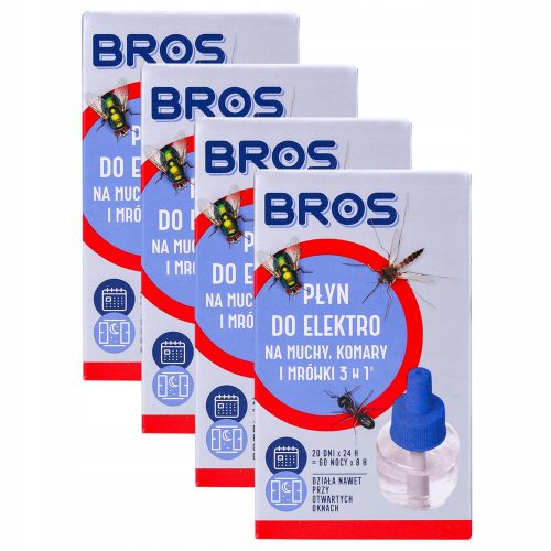  Folyadék rovarölő elektrofüstölőhöz Bros 30 ml