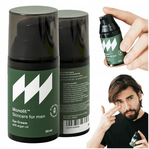  SZEMKÖRNYÉKI KRÉM ARGÁNOLAJAL 30ml Monolit