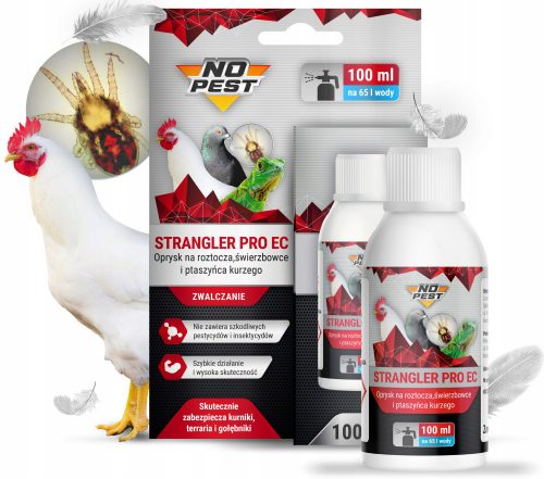  Permetezés rühes atkák és atkák ellen NO PEST Strangler Pro EC 100 ml