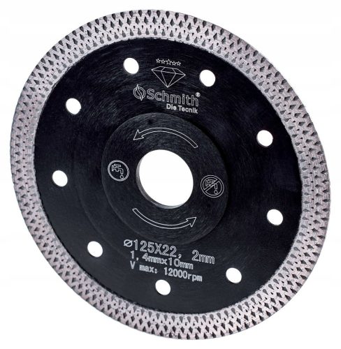 Schmith Premium Diamond Disc 125x22,23x1.4