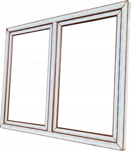 Ablak - Kacprzak Windows PVC ablak 176x140 új Zaz arany tölgy