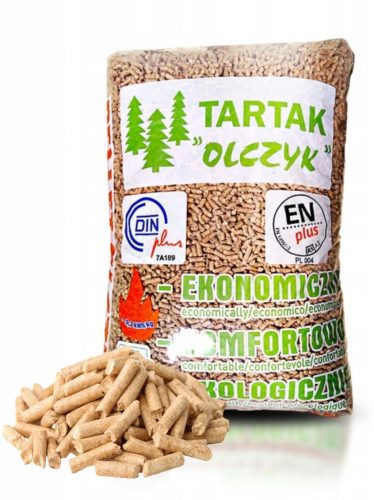  Olczyk Pellet Fa pellet A LEGJOBB Üzemanyag 15kg