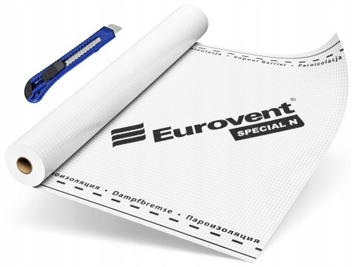 Eurovent párazáró fólia 50 x 1,5 x 0 mm 110 g/m²