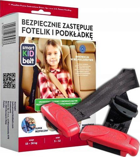 Öv gyermek autósüléshez - SMART KID BELL biztonsági öv ülés helyett