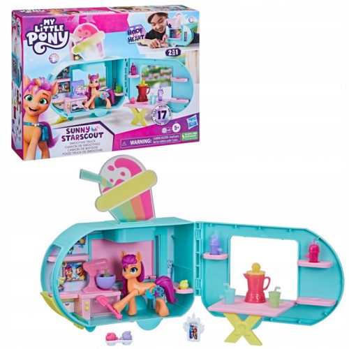  Hasbro My Little Pony Sunny and Smoothie Truck szett