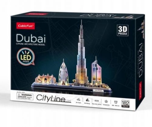 3D puzzle - 3D Dubai LED puzzle