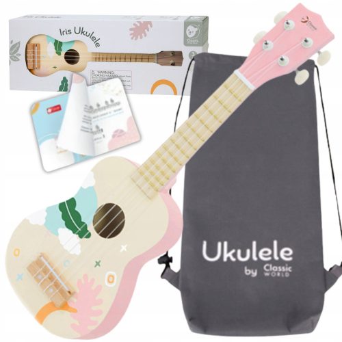  Ukulele nagy gitár gyerekeknek 3+ / klasszikus világ