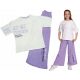 Gyermek tréningruha szett - Sweatshirt Sweatshirt Pants Purple 134 CK108