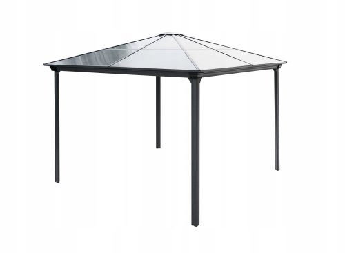 Kerti pavilon alumínium terasz pergola 3x3