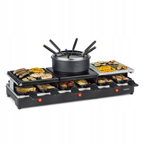 Elektromos grill - Raclette Klarstein Fonduelette XL 1650 W Grill