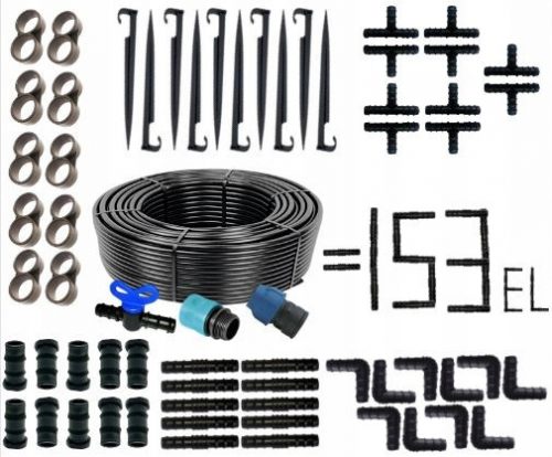 Csepegtető öntözés - Teljes hidratációs vonal teljes készlet 100m