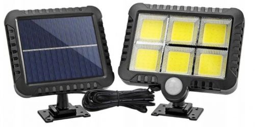 Utcai lámpa a kertbe - SOLAR LÁMPA MOZGÁSÉRZÉKELŐVEL TWILIGHT COB LED