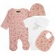 Gyermek ruhakészlet - Layette egy újszülötthez 4 Pink Birds 74 R041D