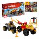 LEGO Ninjago - Auto Road Help Autós Tuck Truck Drive vontató