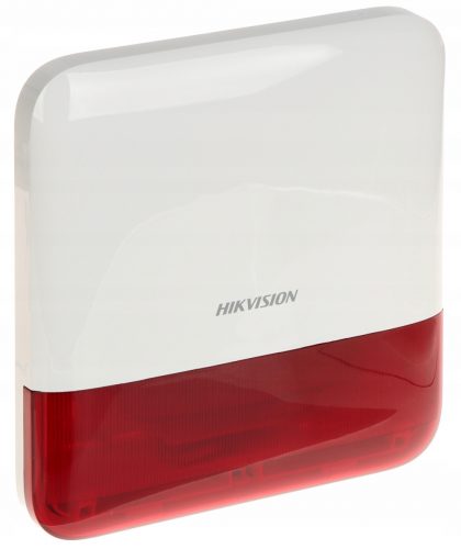 Hikvision DS-PS1-E-WE/RED vezeték nélküli jelzőeszköz