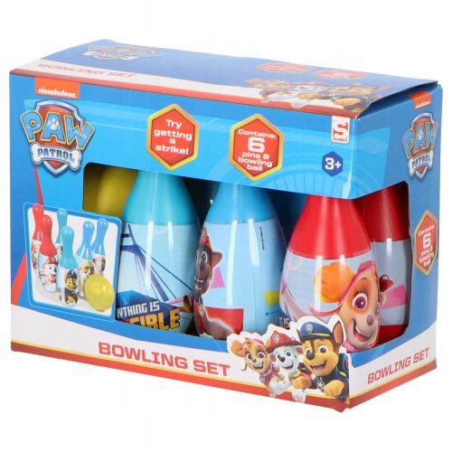 Nickelodeon Paw Patrol bowling készlet