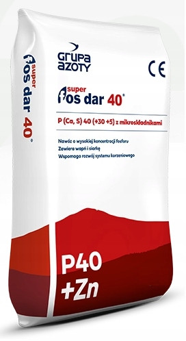 Super Fosdar 40, dúsított szuperfoszfát, 25 kg-os zsák