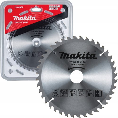 Makita D-64967 Vágó Disc 190x30 mm 40Z fa