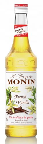 Monin Vanília ízű szirup 700 ml kávéhoz