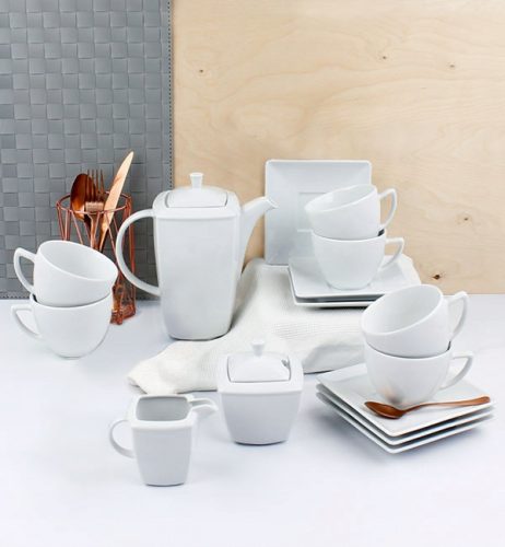 Porcelán edények - Lubiana Classic Coffee Service 15 El / 6 OS