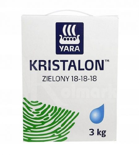 Kerti műtrágya - Műtrágya Kristalon Green NPK 18-18-18 3kg