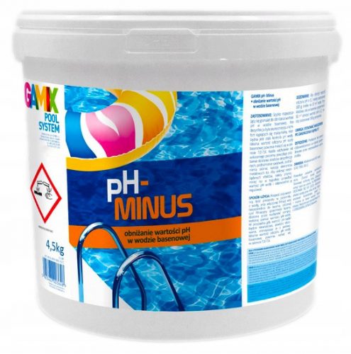 Medence kémia - Ph-mínusz a Gamix Pool Pool kémiához 4,5 kg