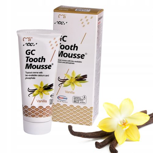 Higiéniai termékek gyerekeknek - Tooth Mousse fogkrém gyerekeknek VANILLA