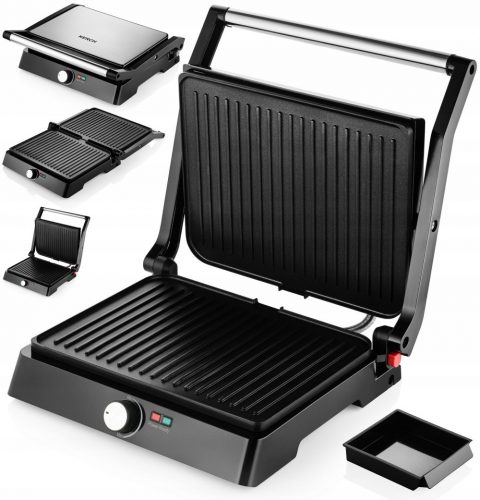  Kerch Pur elektromos grill ezüst 2200 W