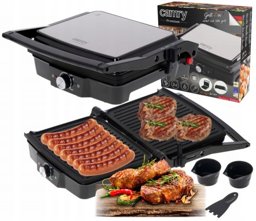 Elektromos grill - Elektromos baszter grill, amely összecsukja a 2500W -os tacha -t