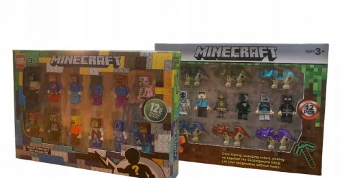 Játék figura - Minecraft 24 figurakészlet