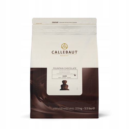 Callebaut desszert csokoládé 2,5 kg szökőkutakhoz