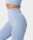 Fitness leggings - KÉK SEAMESS FITNESS CARPATREE LEGGINGS - M