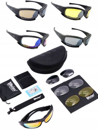 Lövés és ballisztikai védőszemüveg - Polarizációs szemüveg taktikai sportkészlet