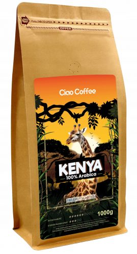 Ciao Coffee KENYA Frissen sült ARABICA 1kg