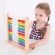 Matematikai játék gyerekeknek - BigJigs játékok: Fa Abacus Abacus