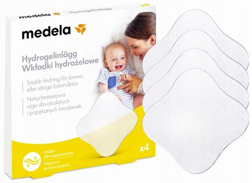 Mellsapkák - Medela újrafelhasználható nyugtató hidrogél 4 db