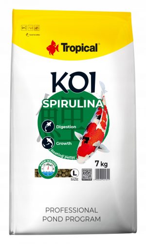  Haleledel Tropical Koi Spirulina Pellet L 7kg