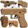 Gyerek fegyver - GLOCK 17 ASG REPLICA BALL GUNS ver.