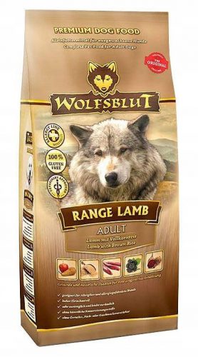 Száraz kutyaeledel - Wolfsblut Range bárány felnőtt 2 kg -os bárány rizzsel