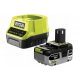 Tartalék akkumulátor - Ryobi RC18120-150 Charger + AKU 5.0AH RB1850X