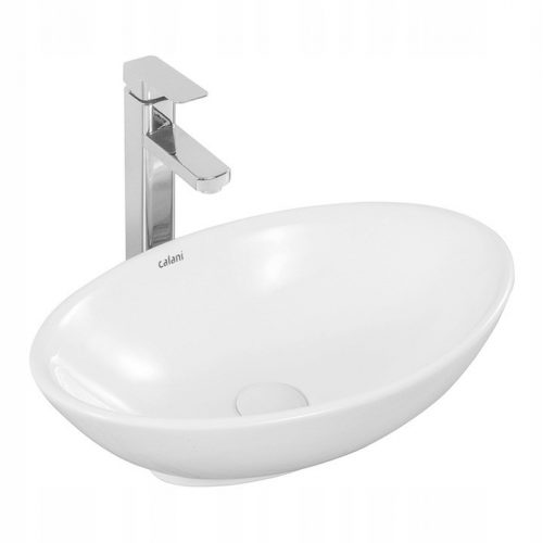 Fürdőszobai mosdók - Paula Biała Calani munkalap Washbasin