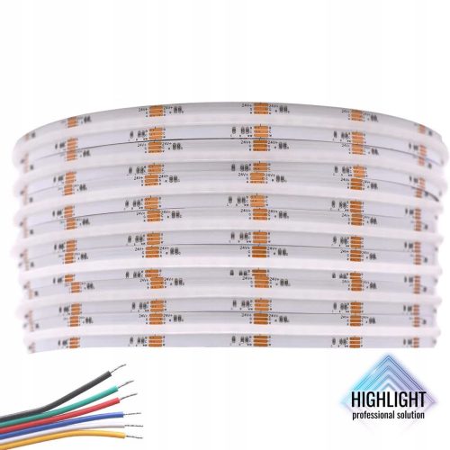 1M szalagos LED szalag 5in1rgbw rgb+CCT 16W 24 V RA> 90