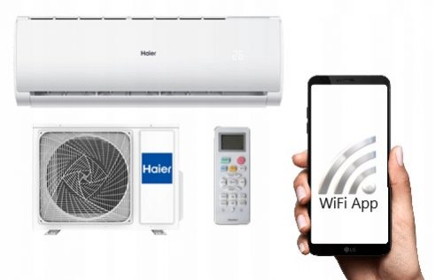 Hordozható légkondicionáló - Haier Tundra Plus fali klíma 3,6 kW WiFi